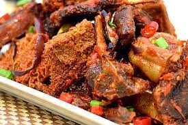 BUSHMEAT (NKWOBI/PEPPERED)